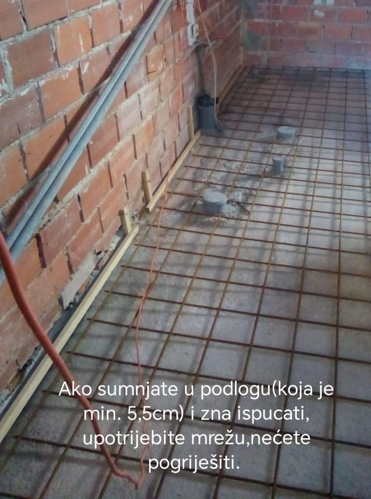 Armiranje podloge